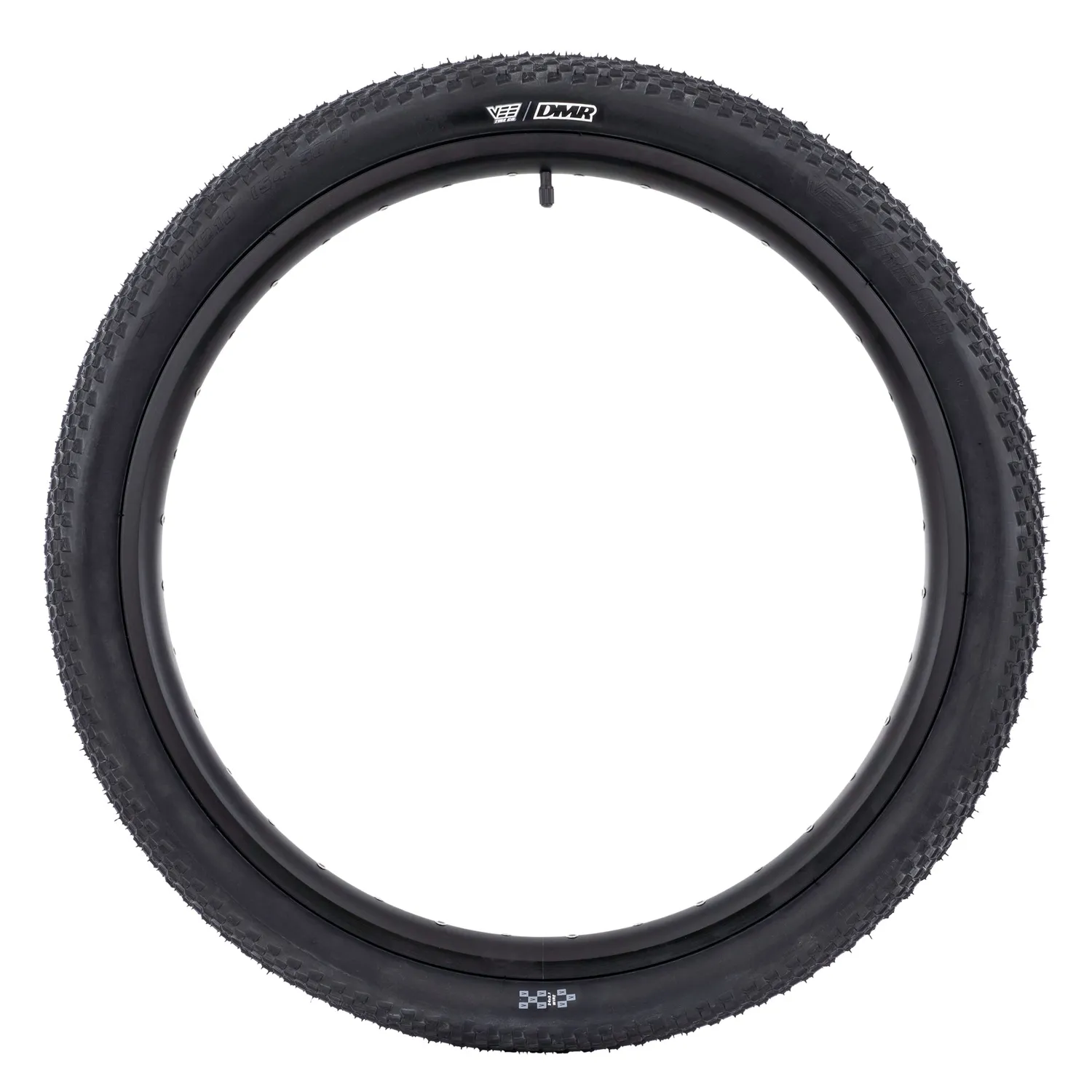 DMR DJ24 dæk 24" sort fast rul lav profil