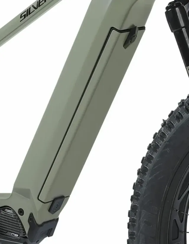 Silverback S-Electro Diamond batteridæksel mosgrøn nr. 13
