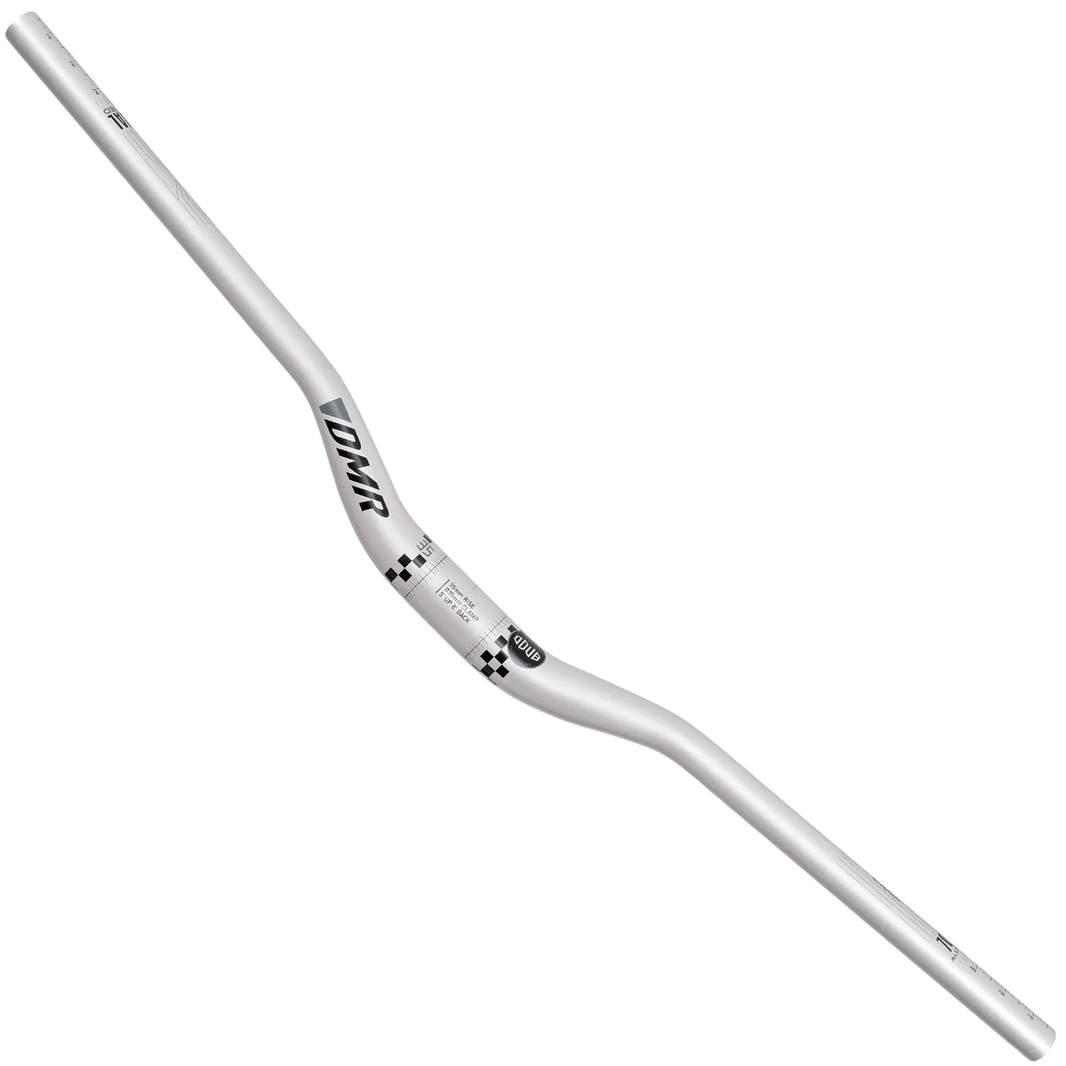 DMR Odub Vapour Blast MTB-styr sort 31,8 mm
