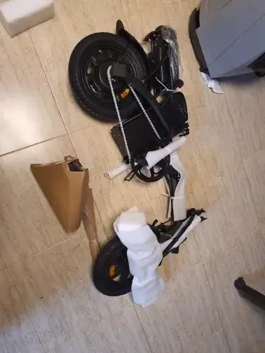 URLIFE T2 elcykel sort UK pendlerklar