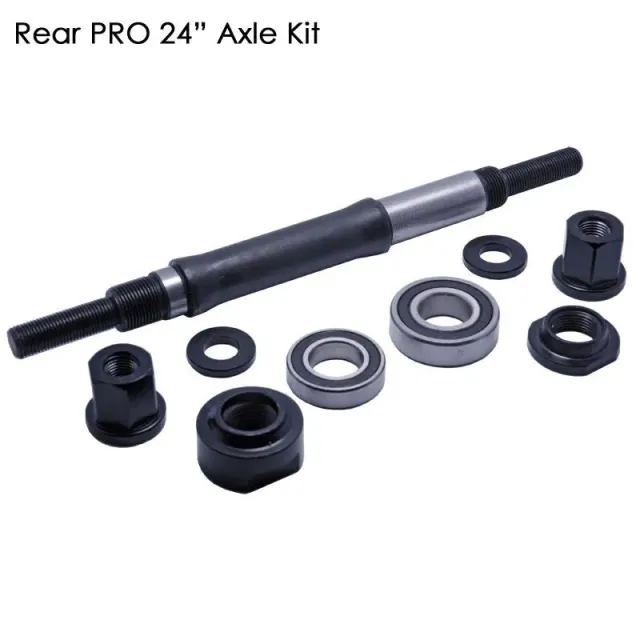 DMR Pro bagaksel 24" hjul akselsæt 10 mm stål