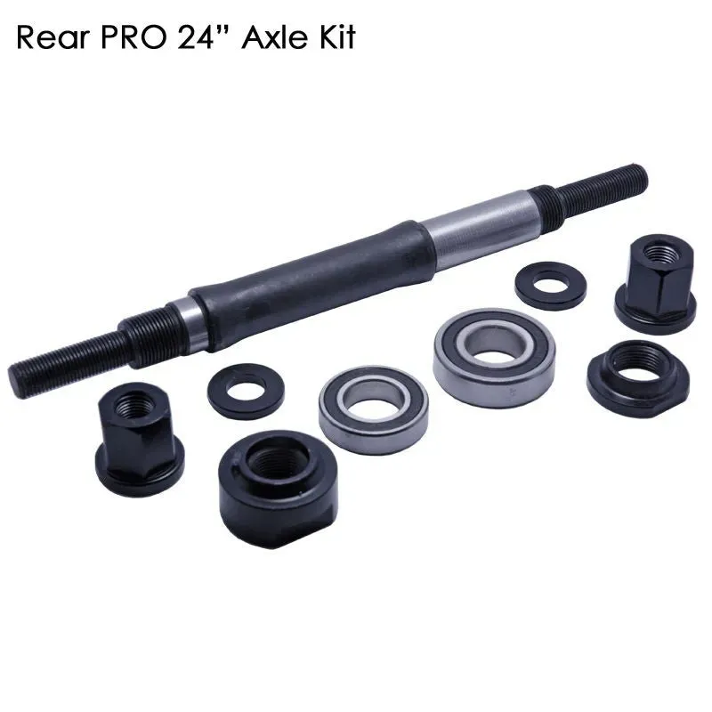 DMR Pro bagaksel 24" hjul akselsæt 10 mm stål