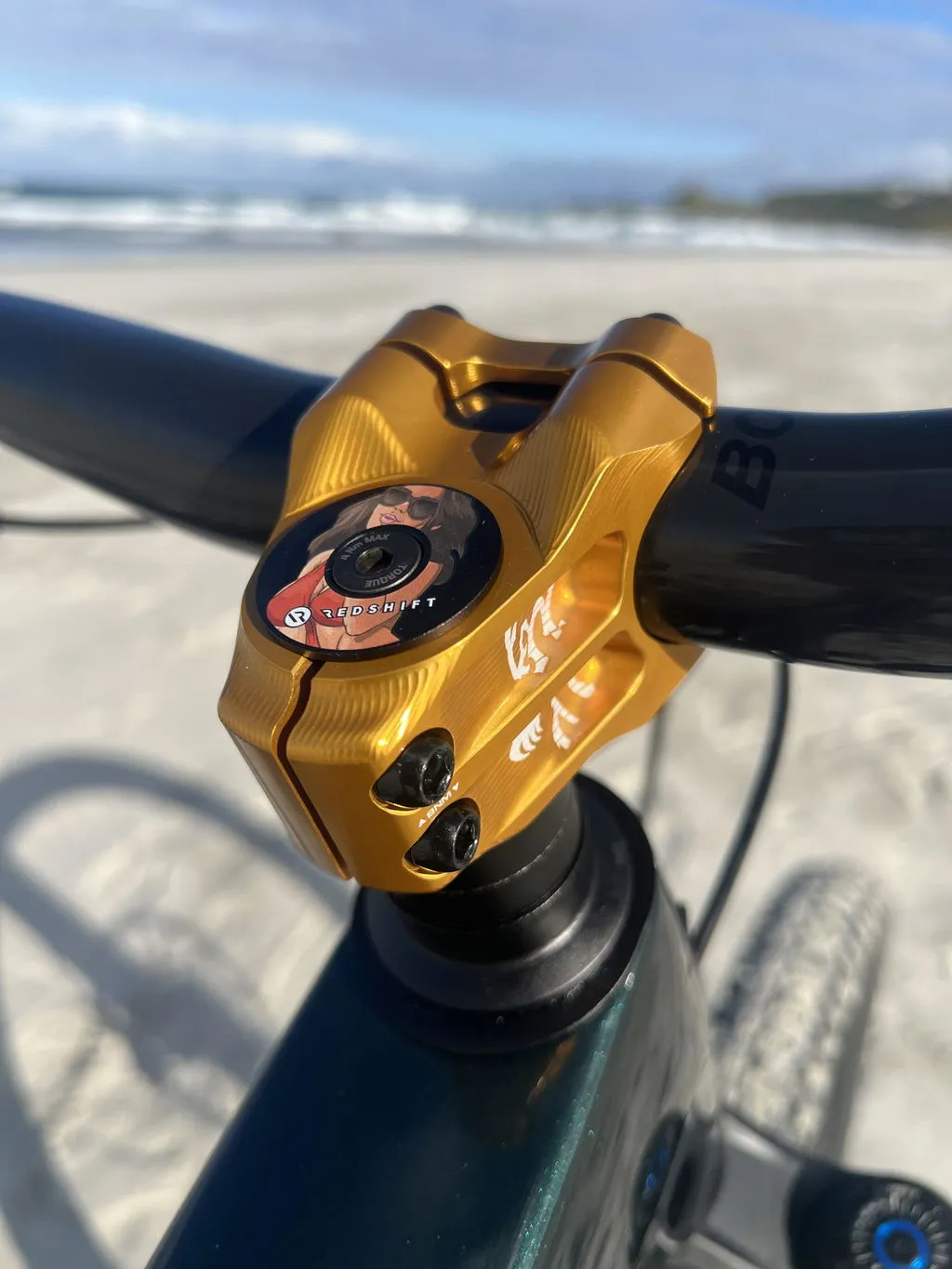 Chromag Riza frempind 31,8 mm 32 mm sort