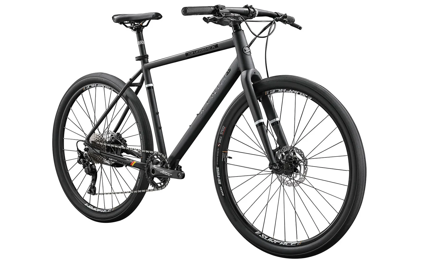 Silverback Scento Metro hybridcykel Stealth Black 1x10
