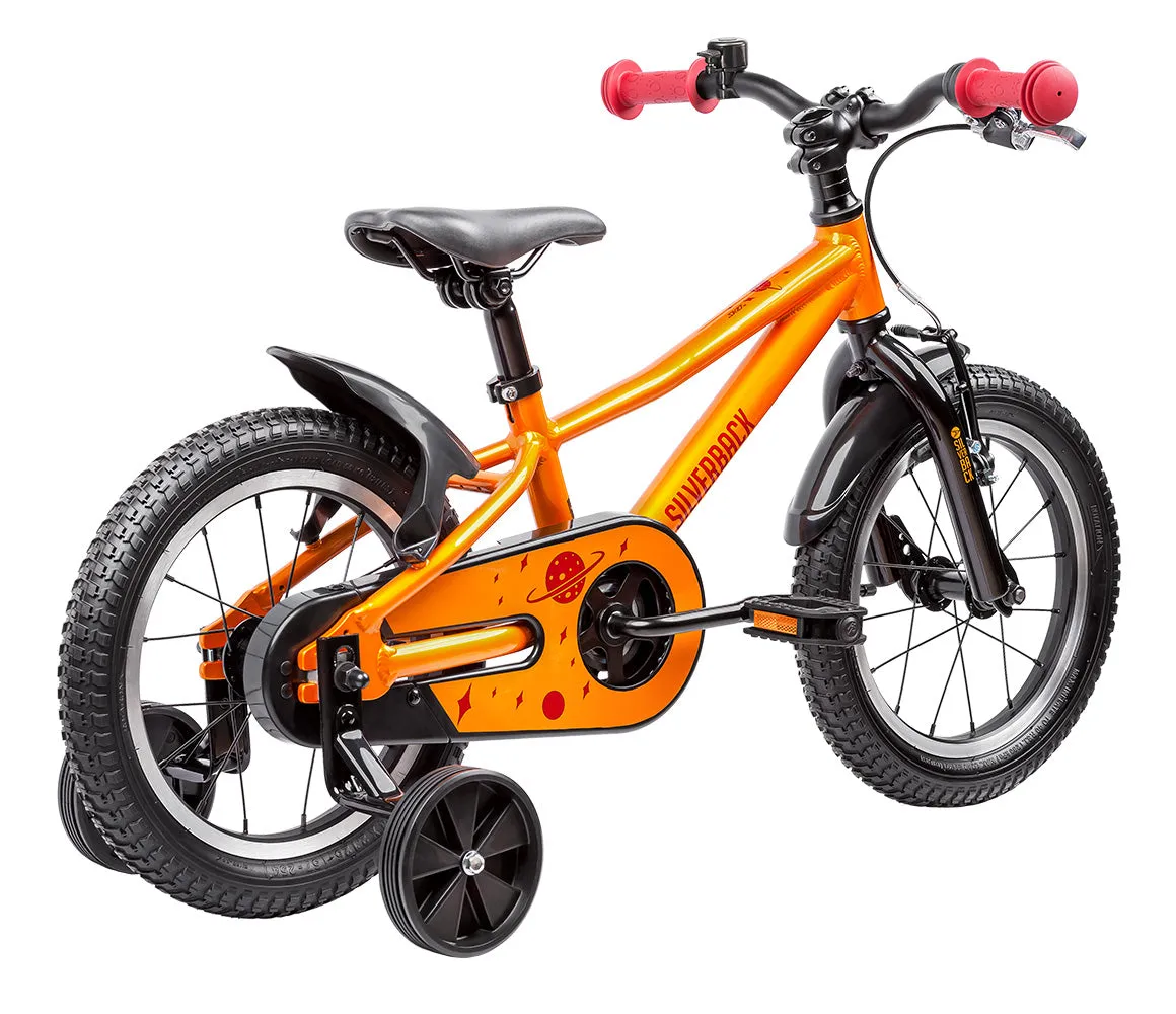 Silverback Skid 14 børnecykel 14" Flame Orange alu