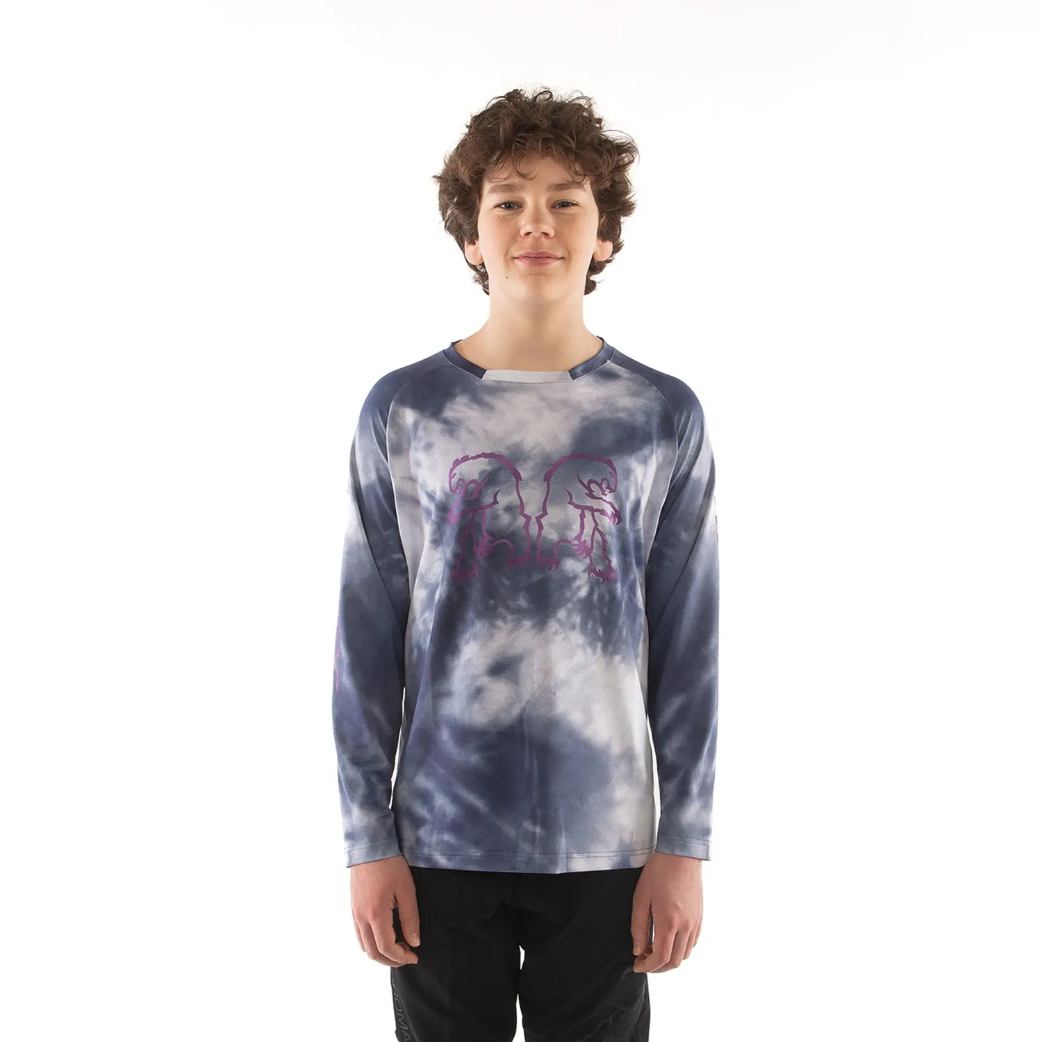 Chromag Dominion børnejersey Creature Grey M 8 år