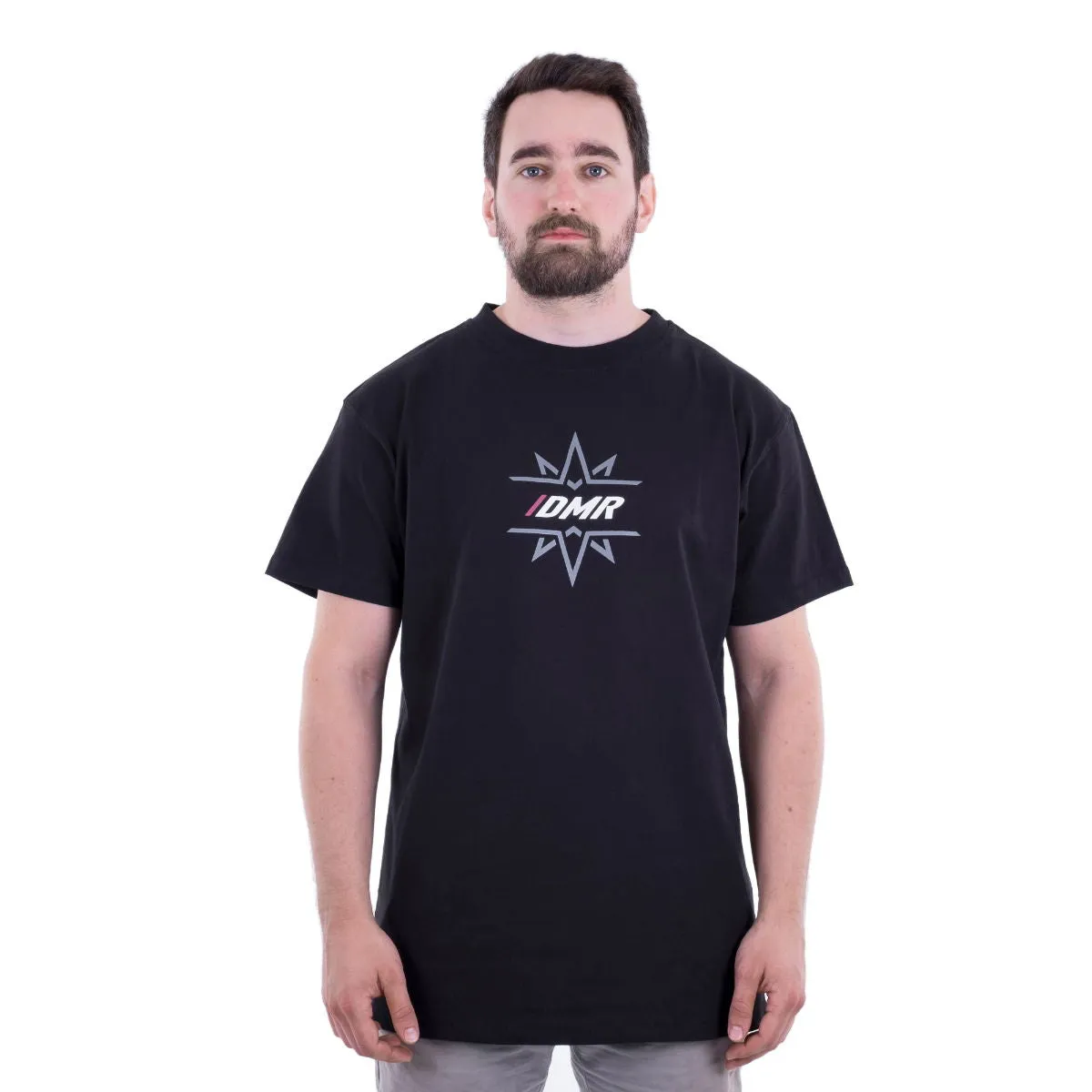 DMR Trailstar T-shirt bomuld sort kort ærme