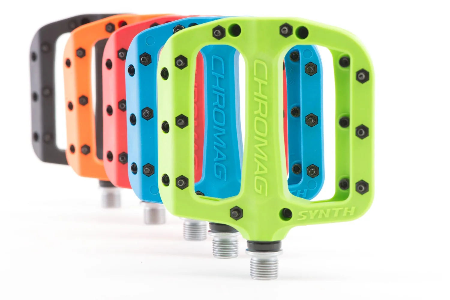 Chromag Synth platform pedaler sort nylon
