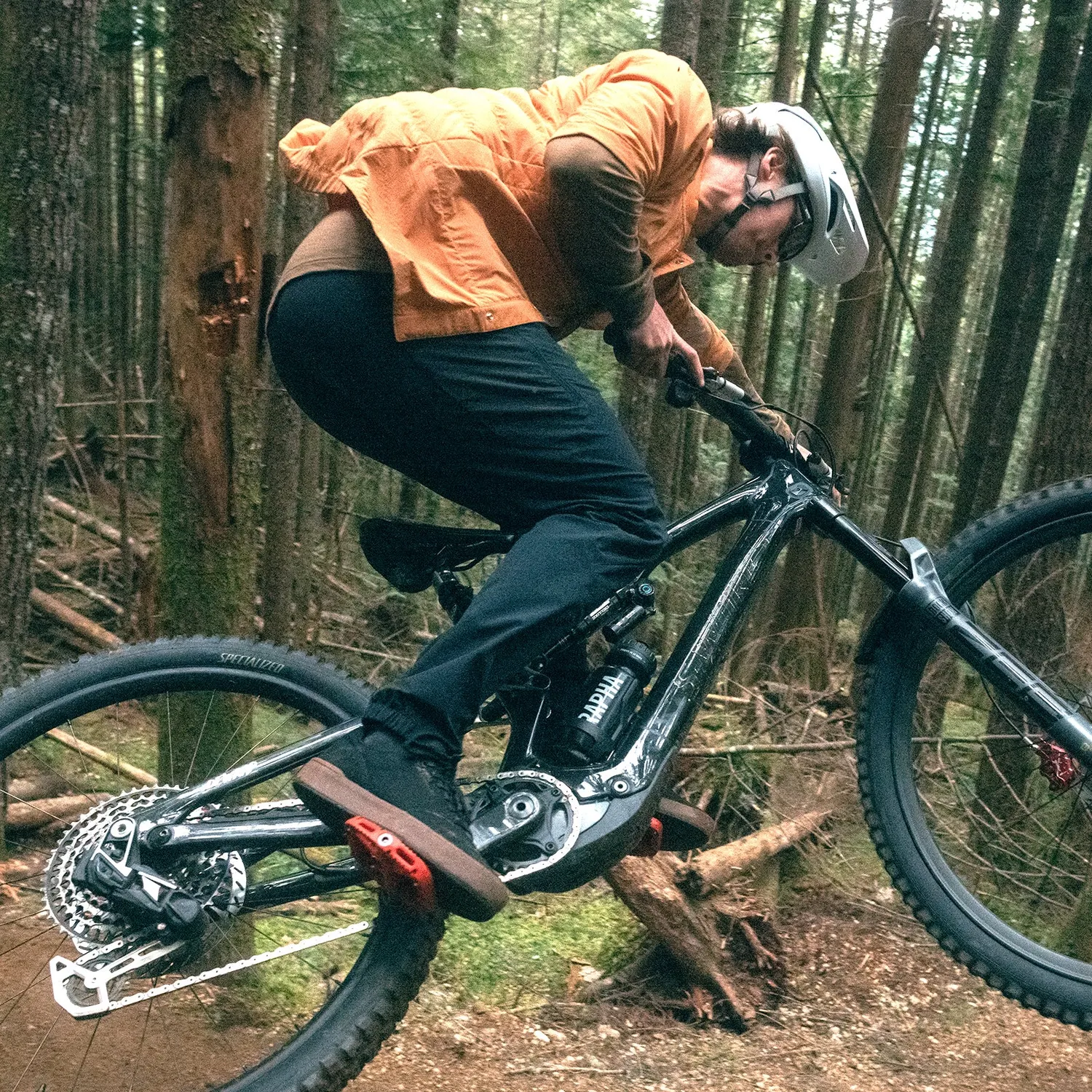 OneUp Composite platformpedaler sort med grip