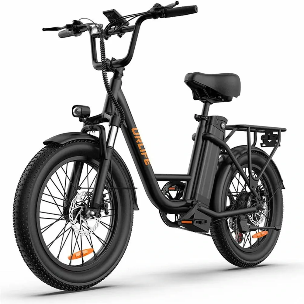 URLIFE E20 elcykel sort EU pendlerklar
