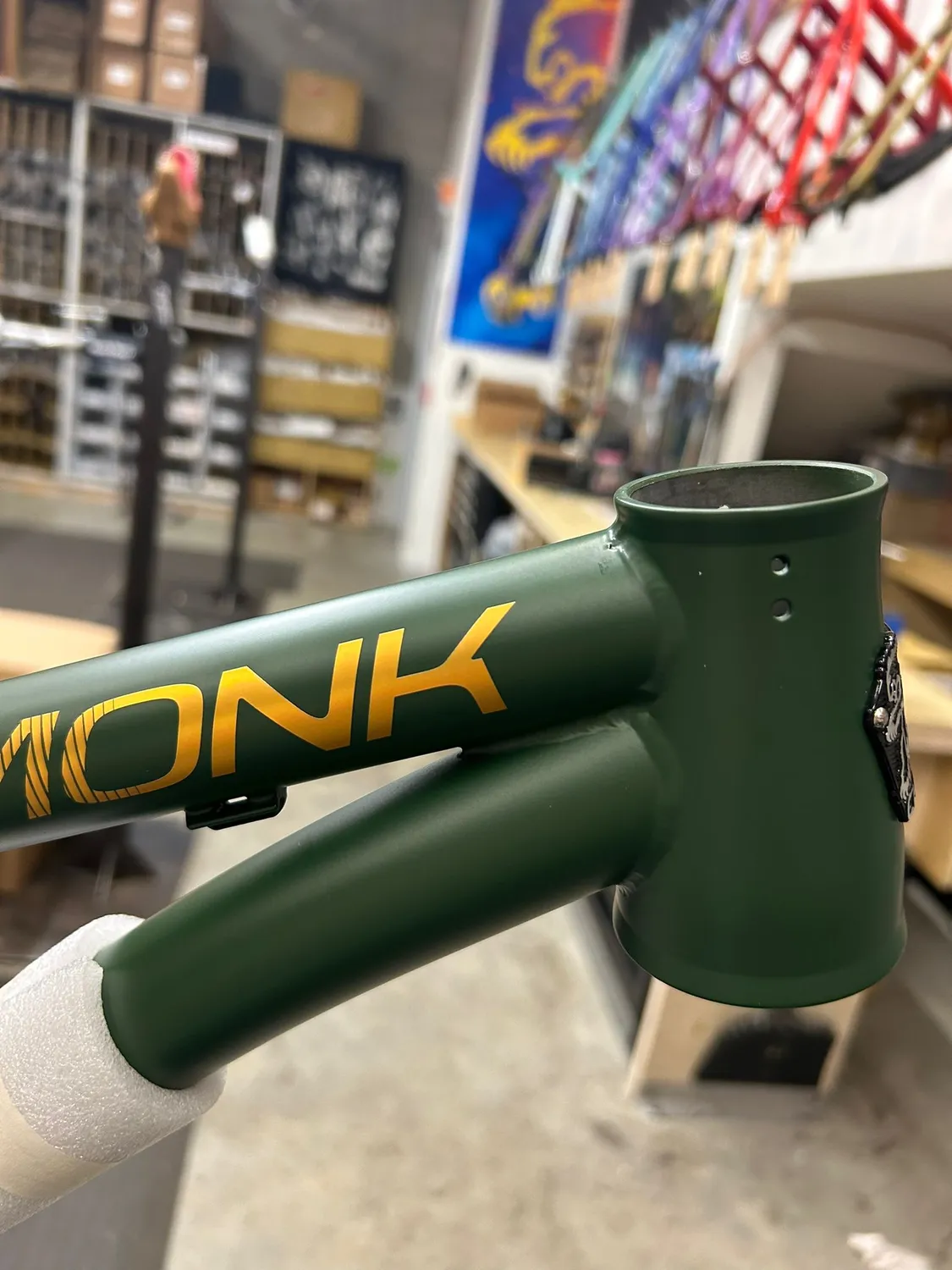 Chromag Monk stel emerald short chromoly