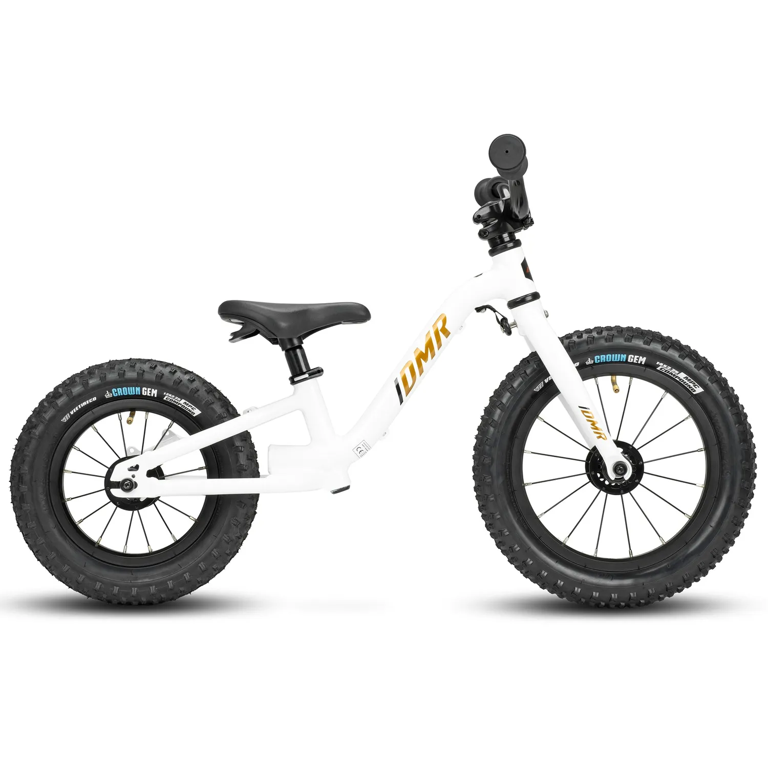DMR Sidekick Balance løbecykel hvid 12/14 tommer stabil