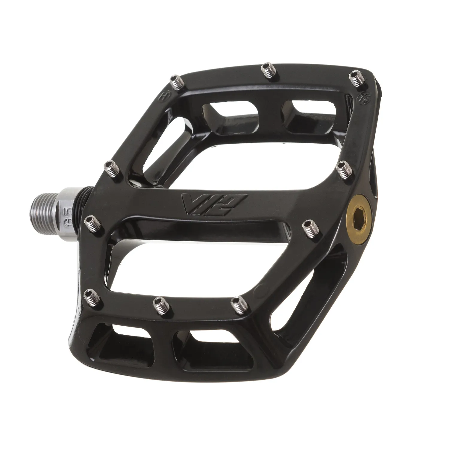 DMR V12 Magnesium flatpedaler sort 350 g