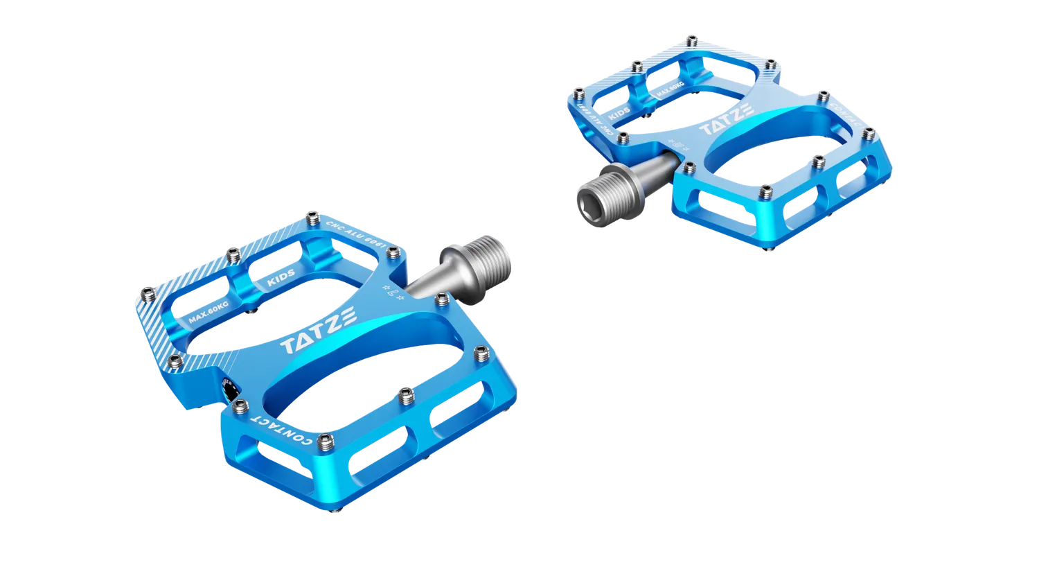 TATZE CONTACT CNC Kids børnepedal sort let