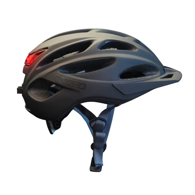 Silverback Space Spectra cykelhjelm matsort M med LED