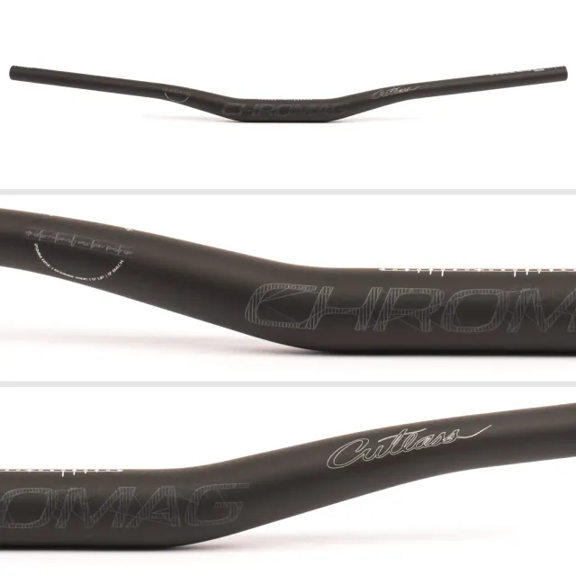Chromag Cutlass styr carbon 800 mm 25 mm sort/grå