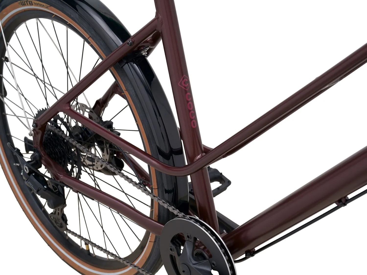 Kona Coco citybike step-through punkterfri dæk