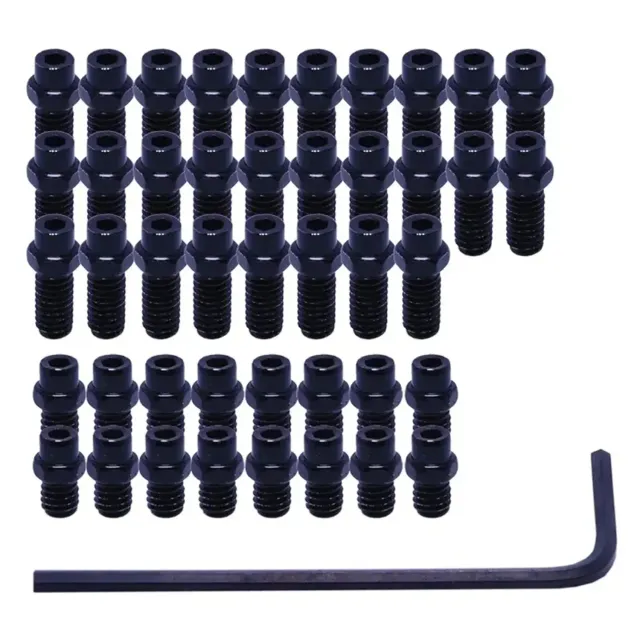 DMR Flip Pins pedalpins 44 stk sort stål