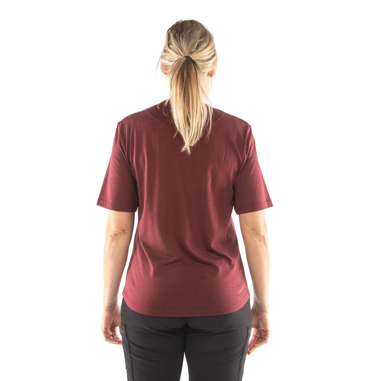 Chromag Roam Jersey cykeltrøje dame sort merino