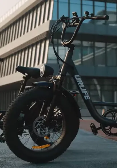 URLIFE E20 Pro elcykel sort US-version