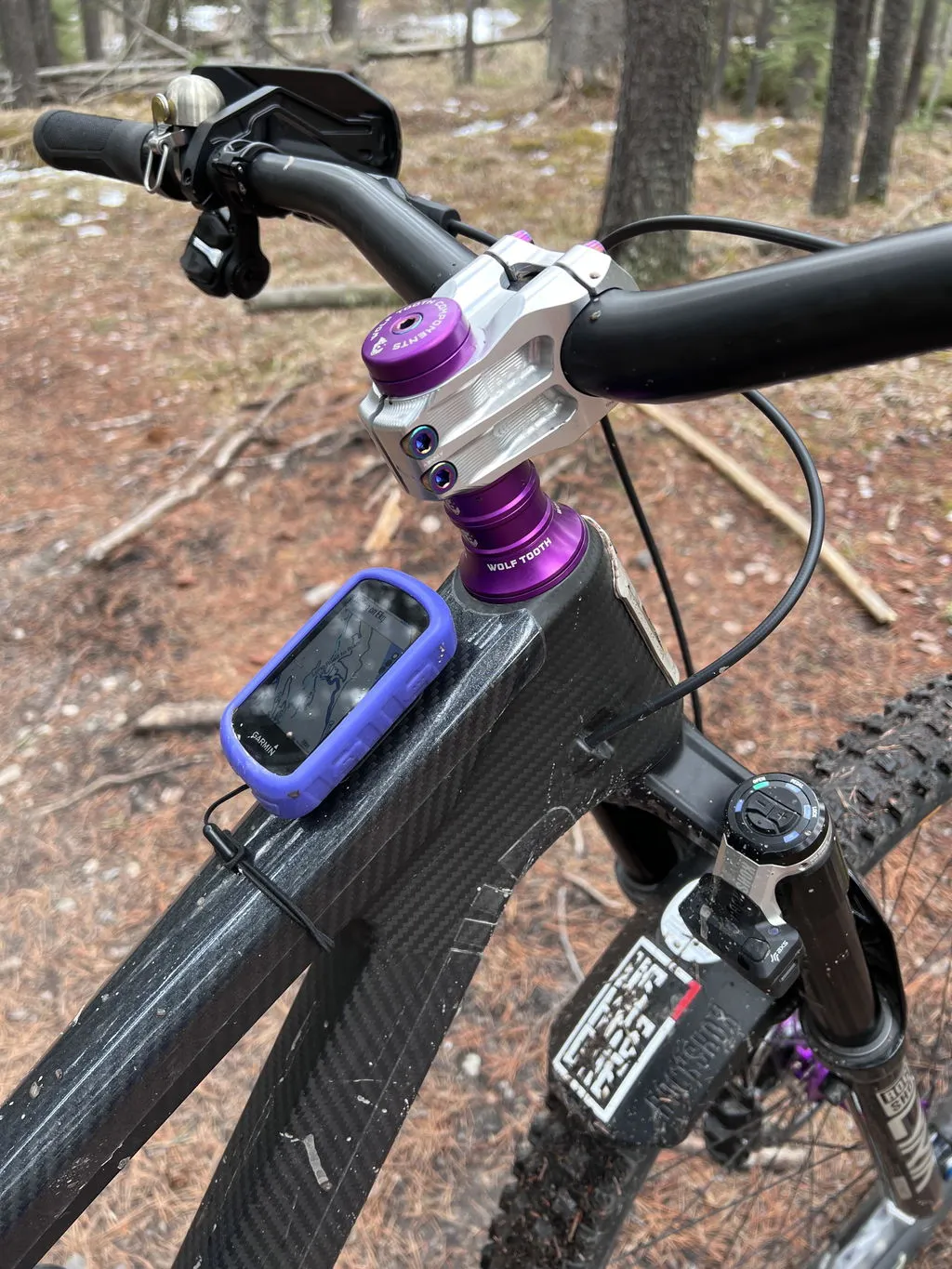 Chromag Riza frempind 31,8 mm 32 mm sort