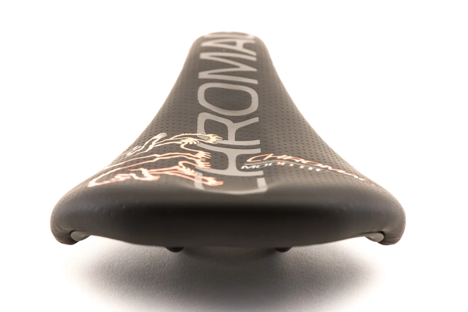 Chromag Mood DT sadel sort/orange chromoly