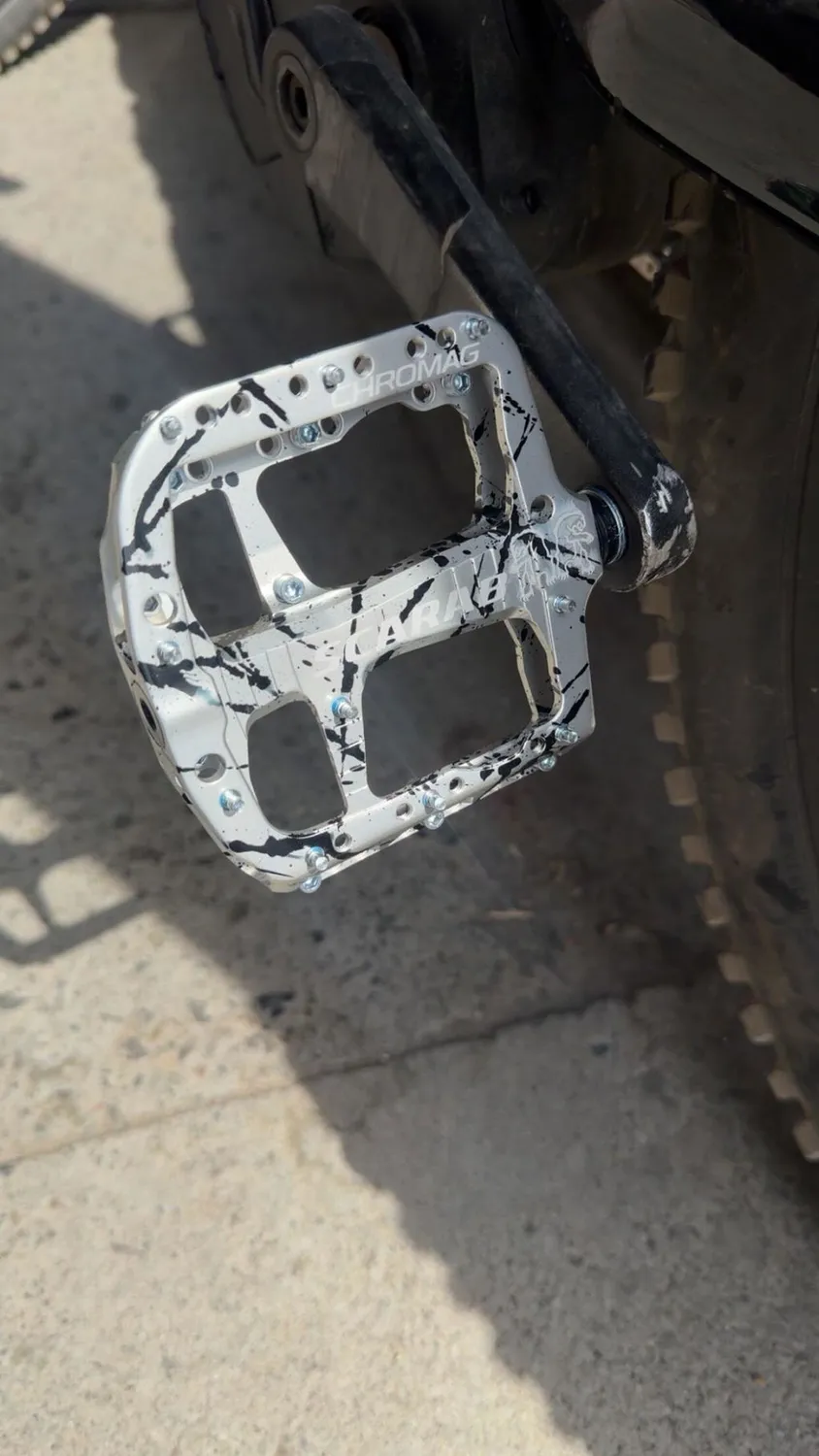 Chromag Scarab pedaler platform alloy sort