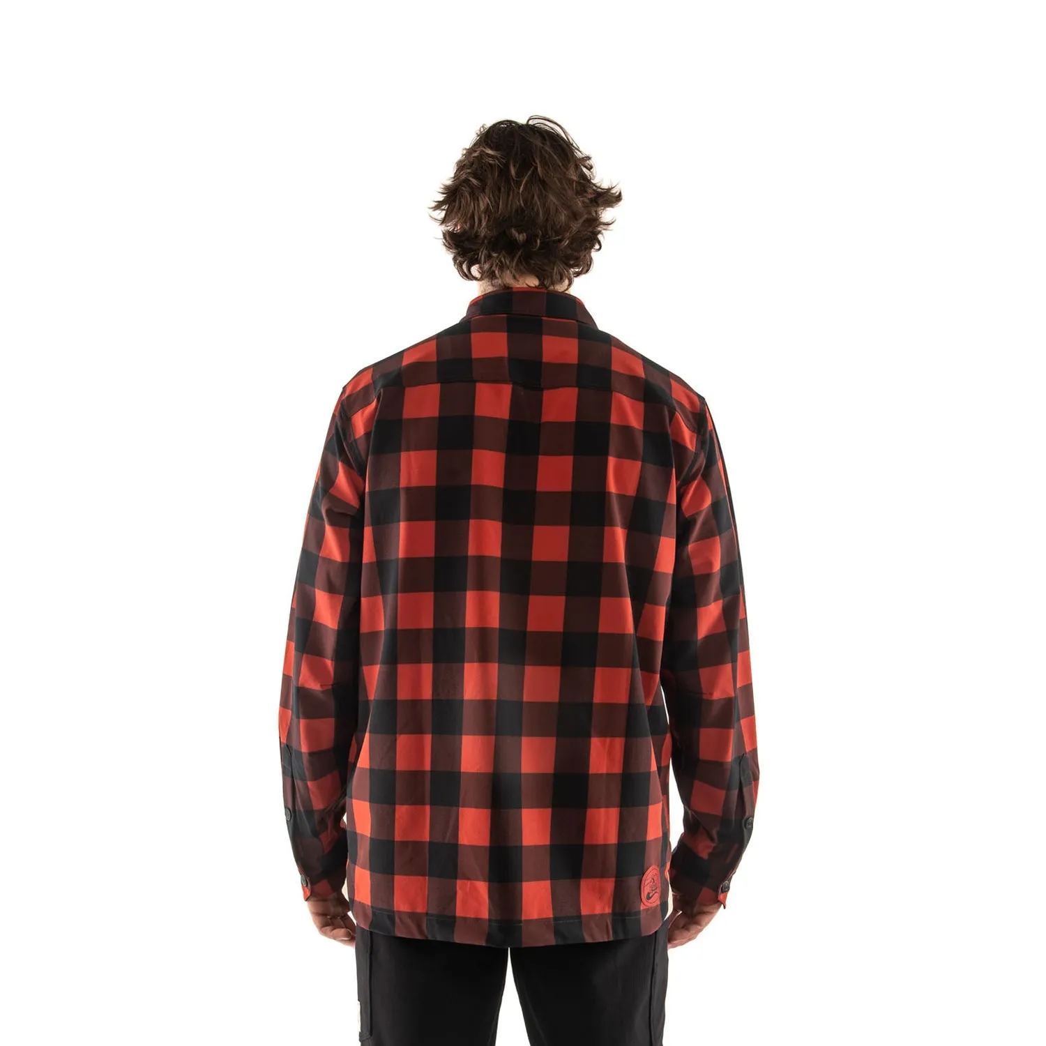 Chromag Burke langærmet cykeltrøje burnt red