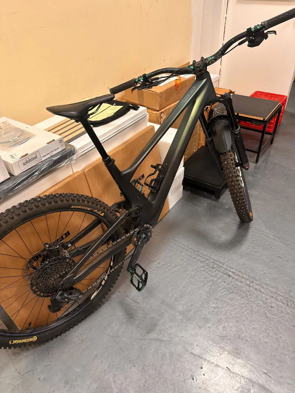 Chromag Dagga Special Edition pedaler jade downhill