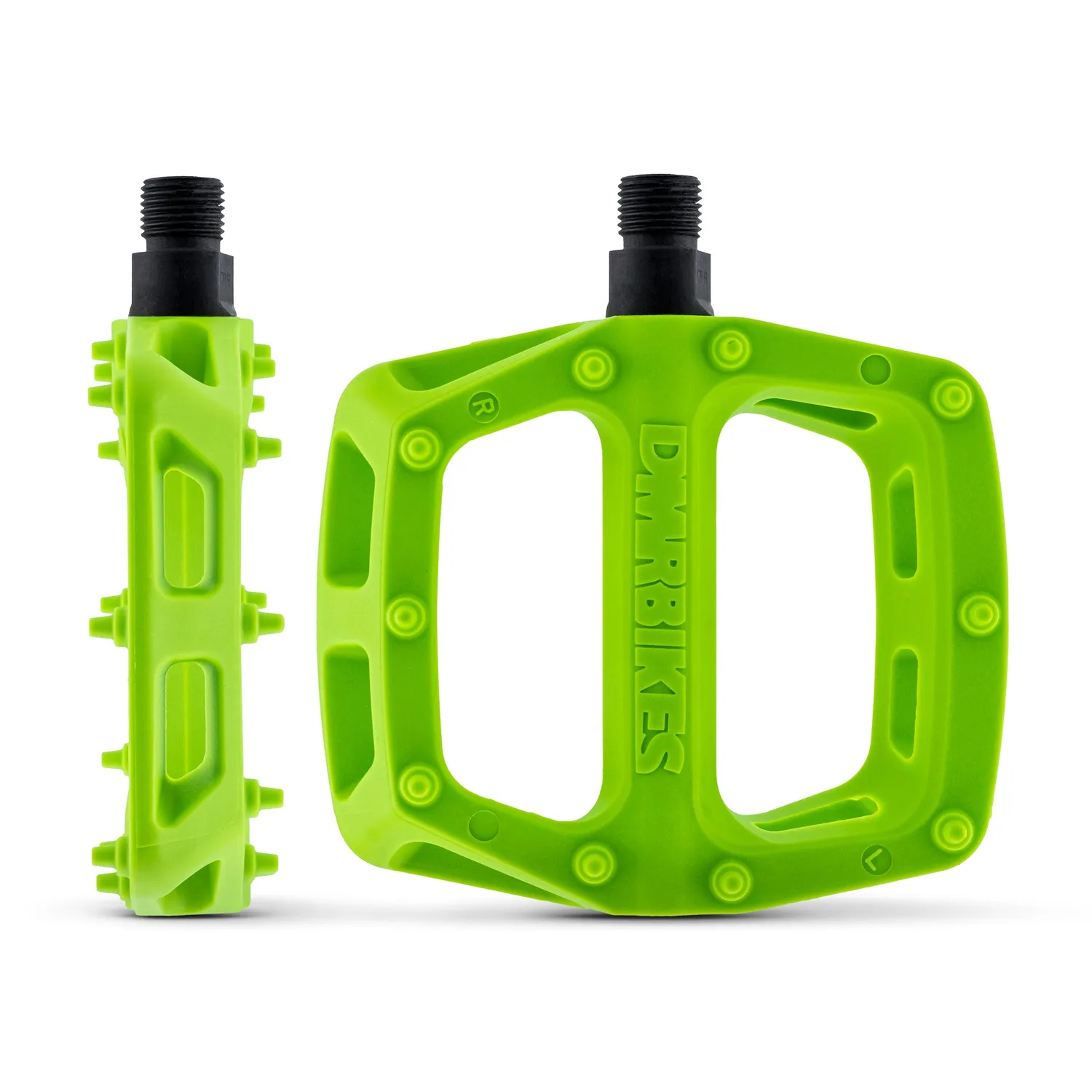 DMR V6 pedaler sort nylon platform MTB