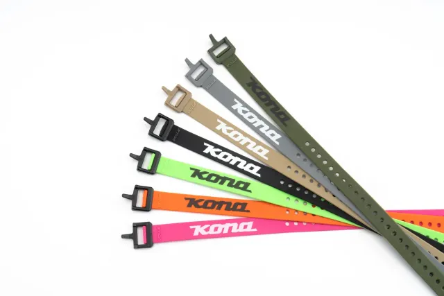 Kona 25" spændestrop nylon grå