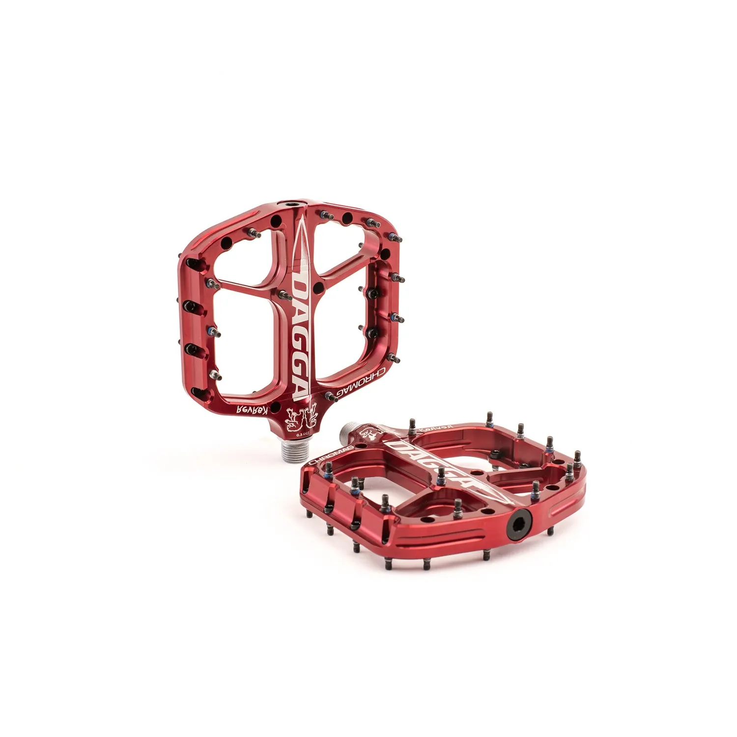Chromag Dagga pedaler sort downhill alu