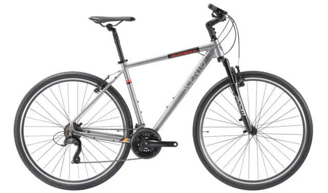Silverback Scento Path V citybike 700C Moondust M