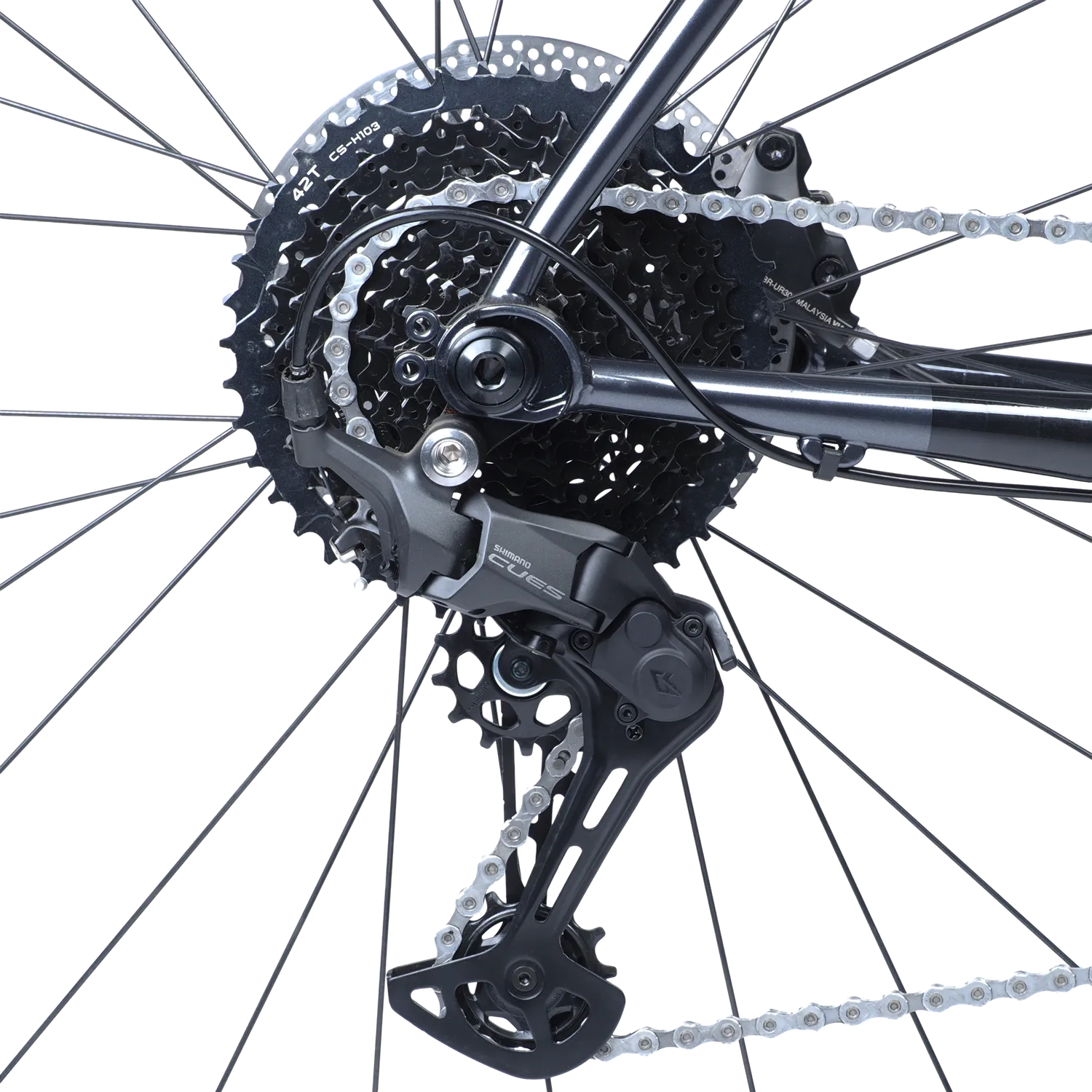 Breezer Inversion Cafe gravelbike Dense Fog 6 str.
