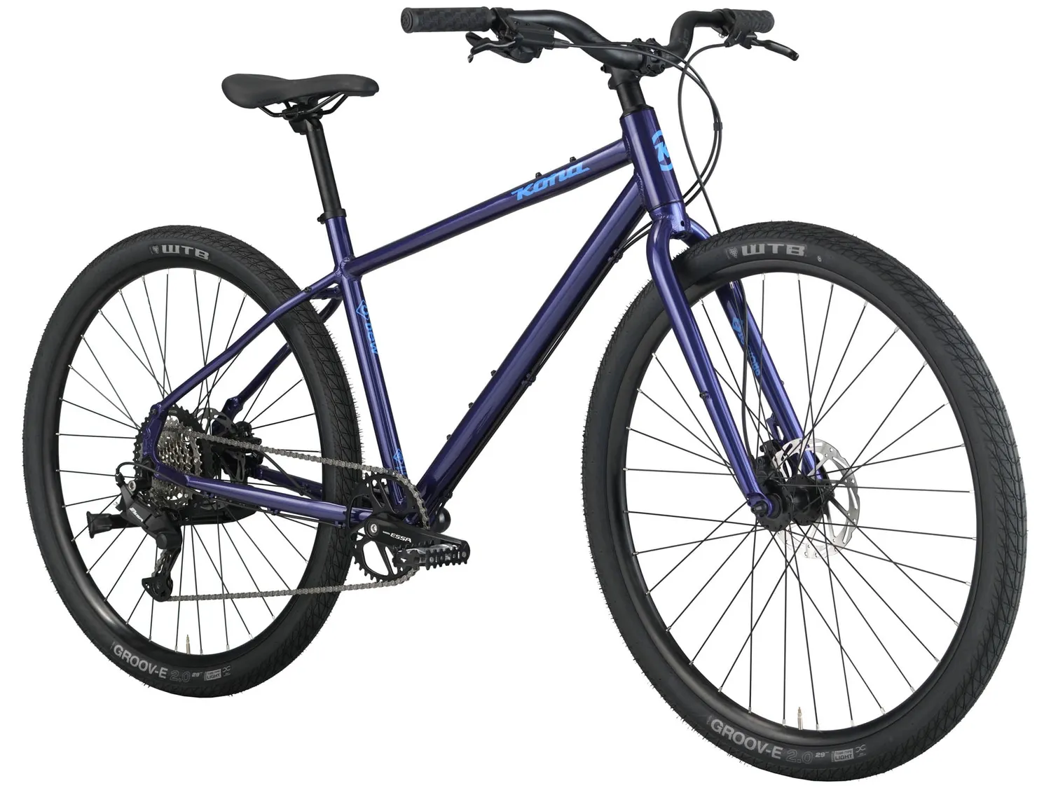 Kona Dew pendlercykel aluminium SM-XL