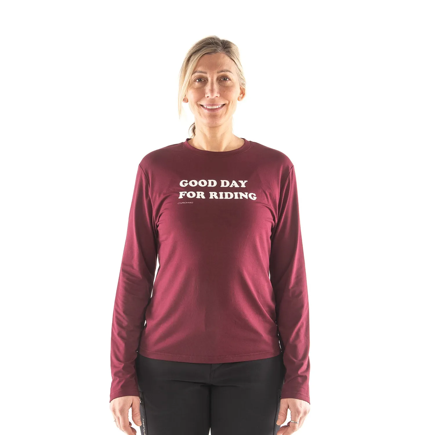Chromag Hunt Tech Tee dametrøje Lockup Windsor M