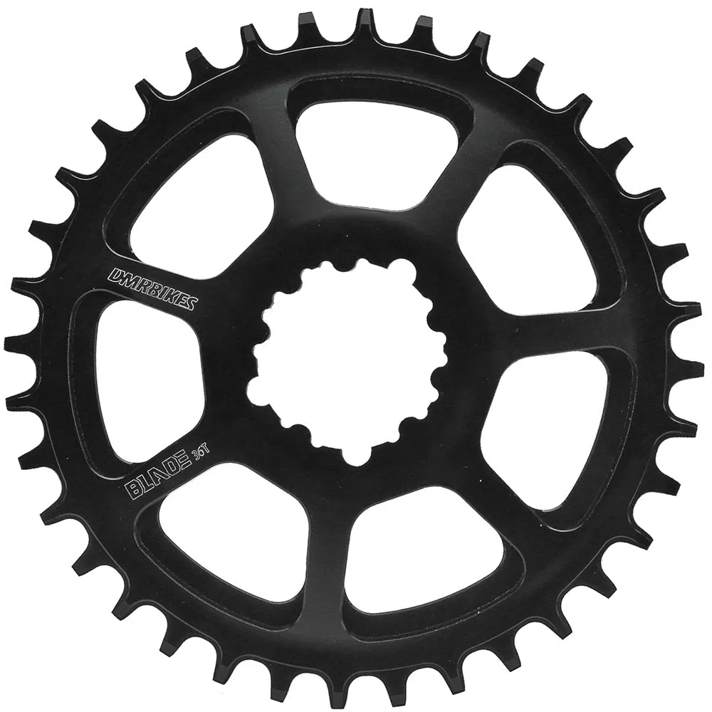 DMR Bikes Blade klinge sort 34T narrow wide