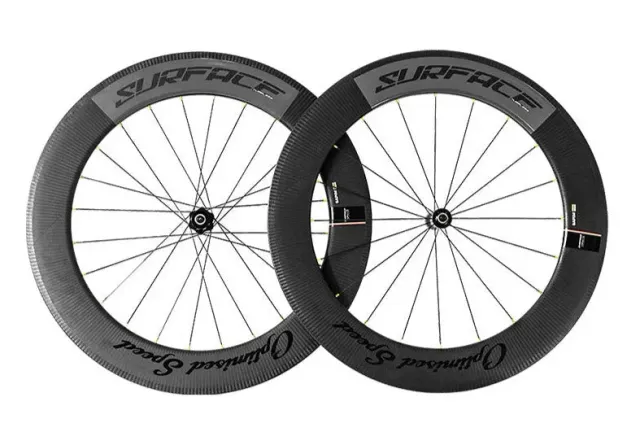 Silverback Surface Elite 80 hjulsæt 700C carbon 80 mm