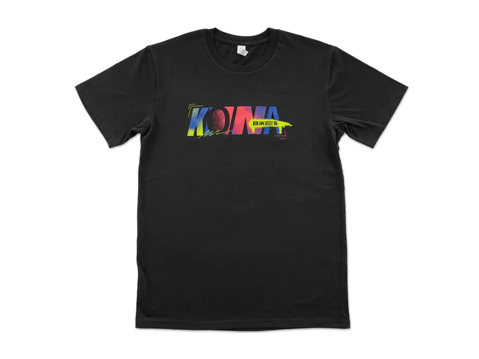 Kona Everyday Tee t-shirt Large sort bomuld