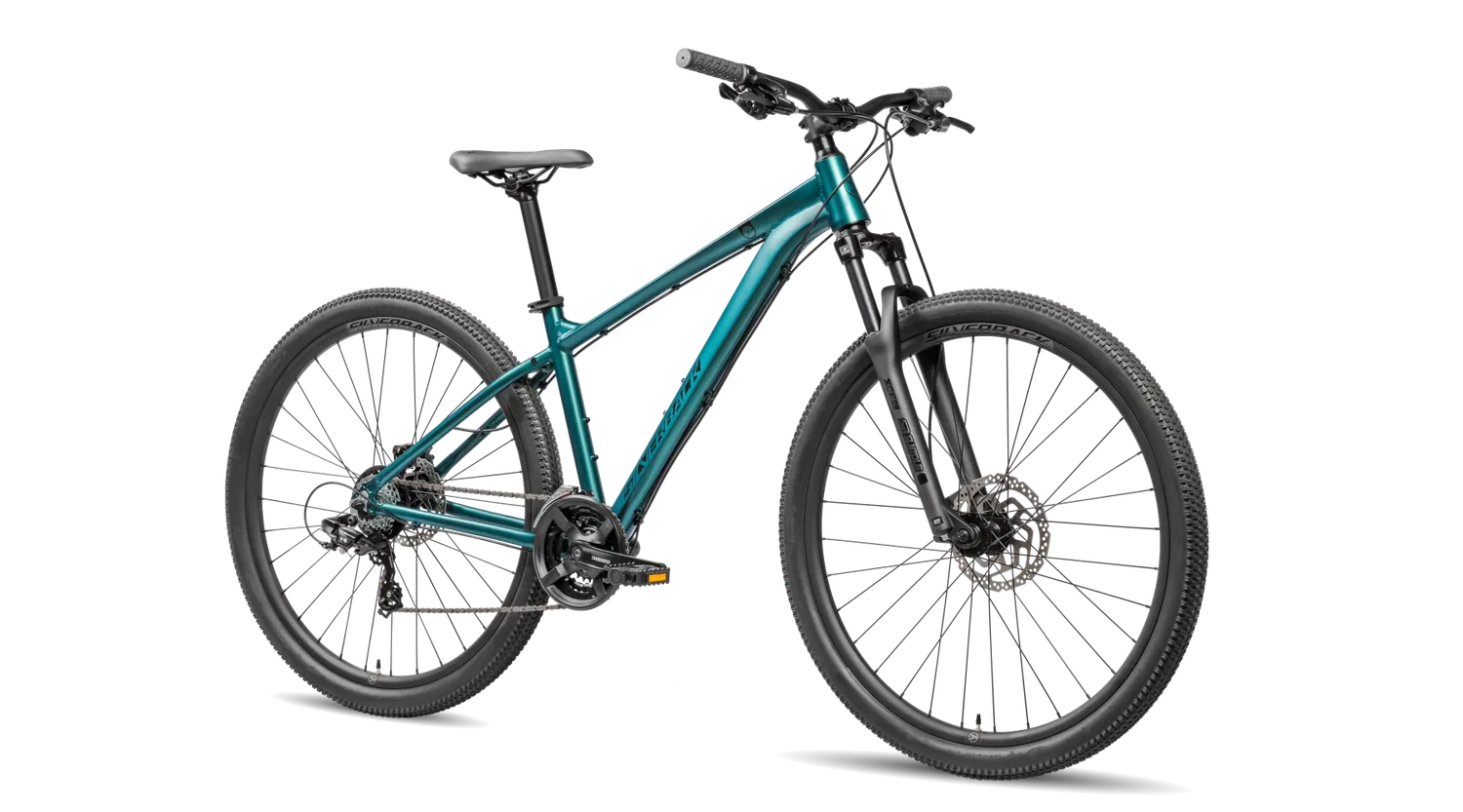 Silverback SE Series 7 mountainbike grå 21 gear 100 mm