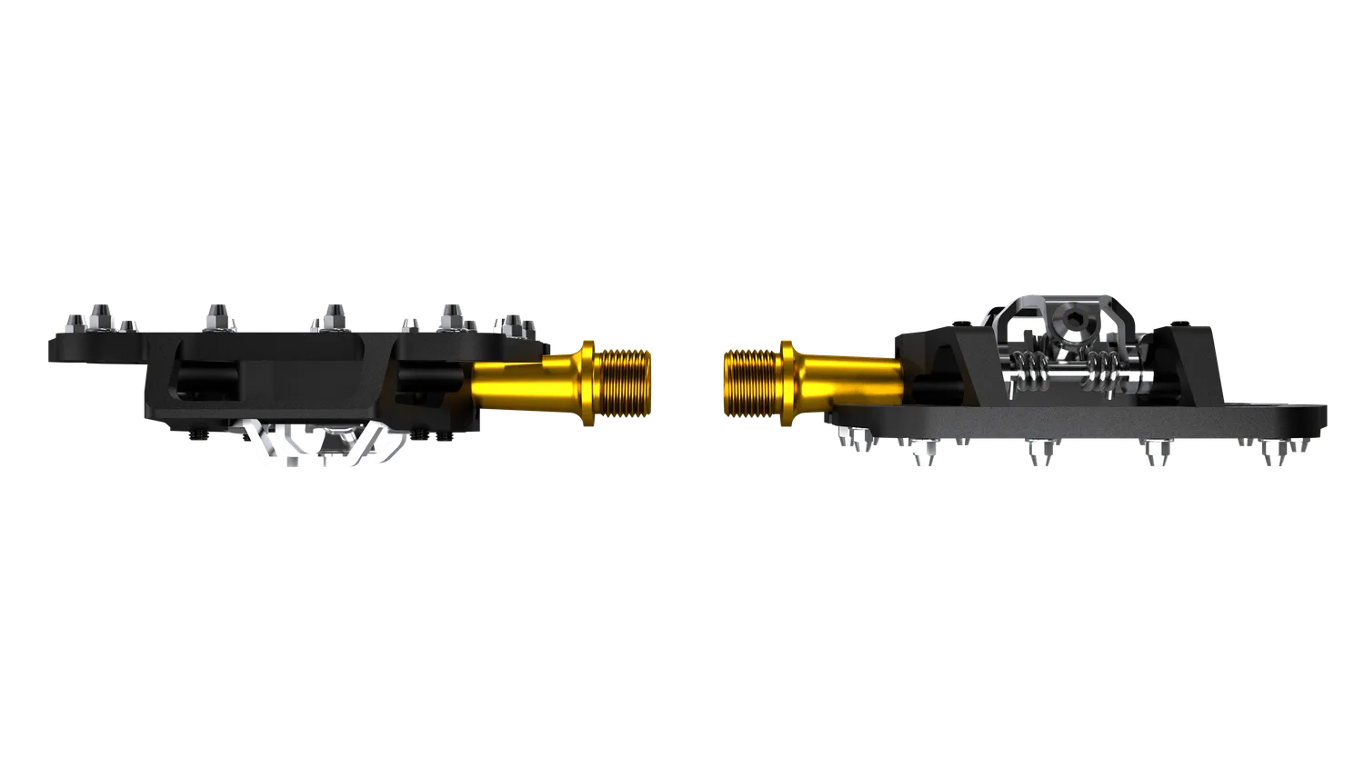 TATZE TWO-FACE TI kombipedal titanium 387 g