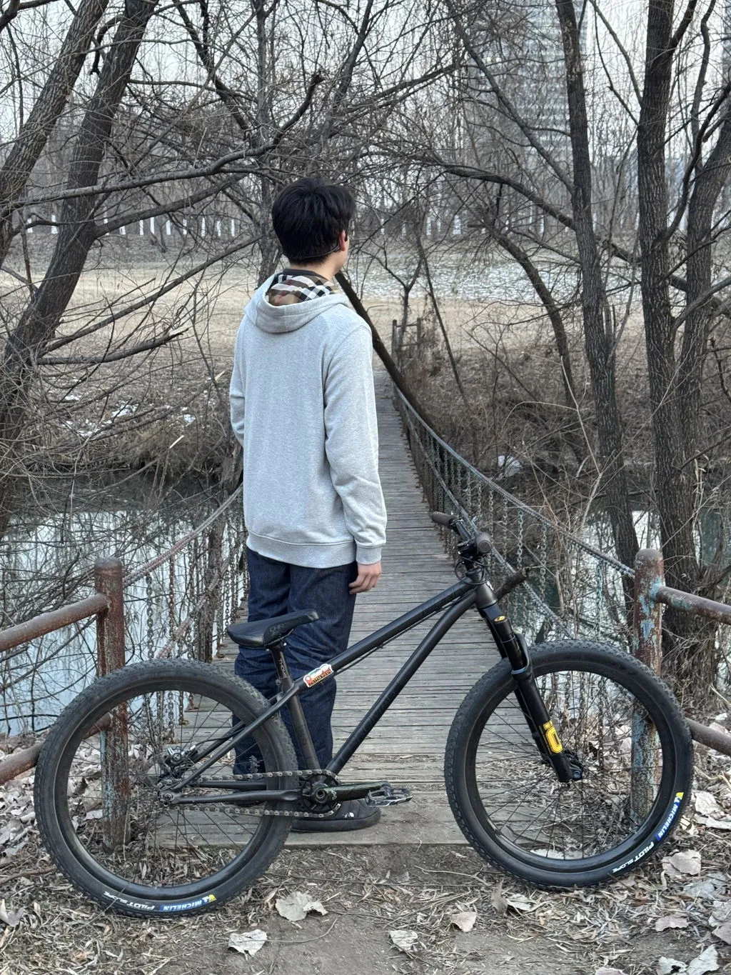 Chromag Monk dirt jumper Long 26 stål