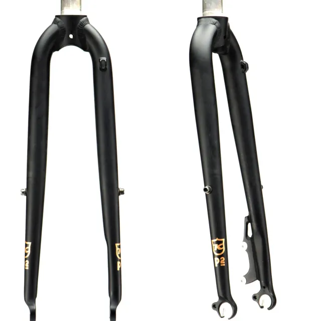 Kona Dew forgaffel aluminium 410 mm mat sort