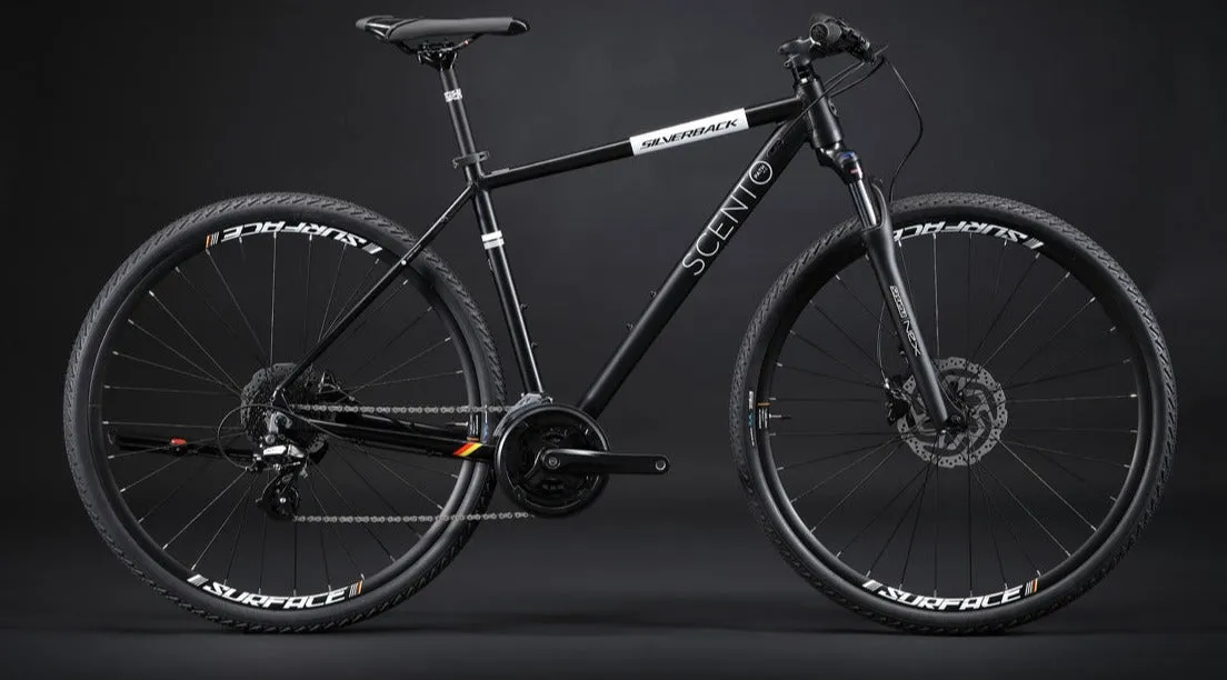 Silverback Scento Path HD hybridcykel Jet Black