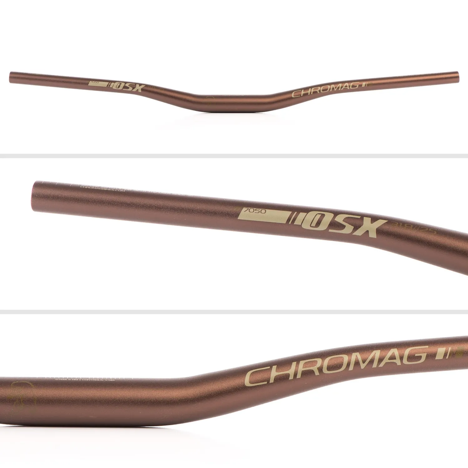 Chromag OSX styr 31,8 mm sort 25 mm alu