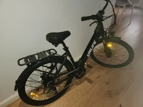 URLIFE E26 48V elcykel sort EU rækkevidde