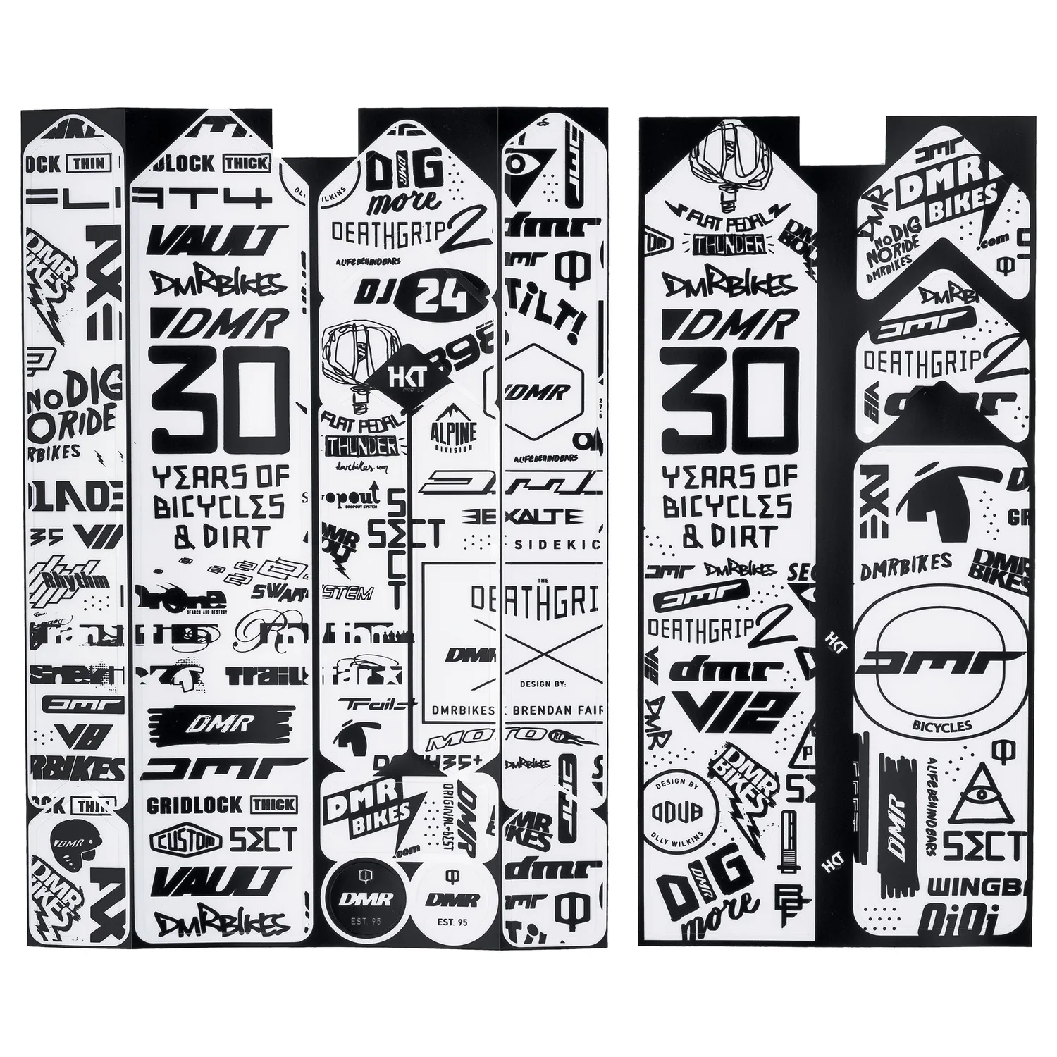 DMR 30 Year stelbeskyttelse sort blank standard
