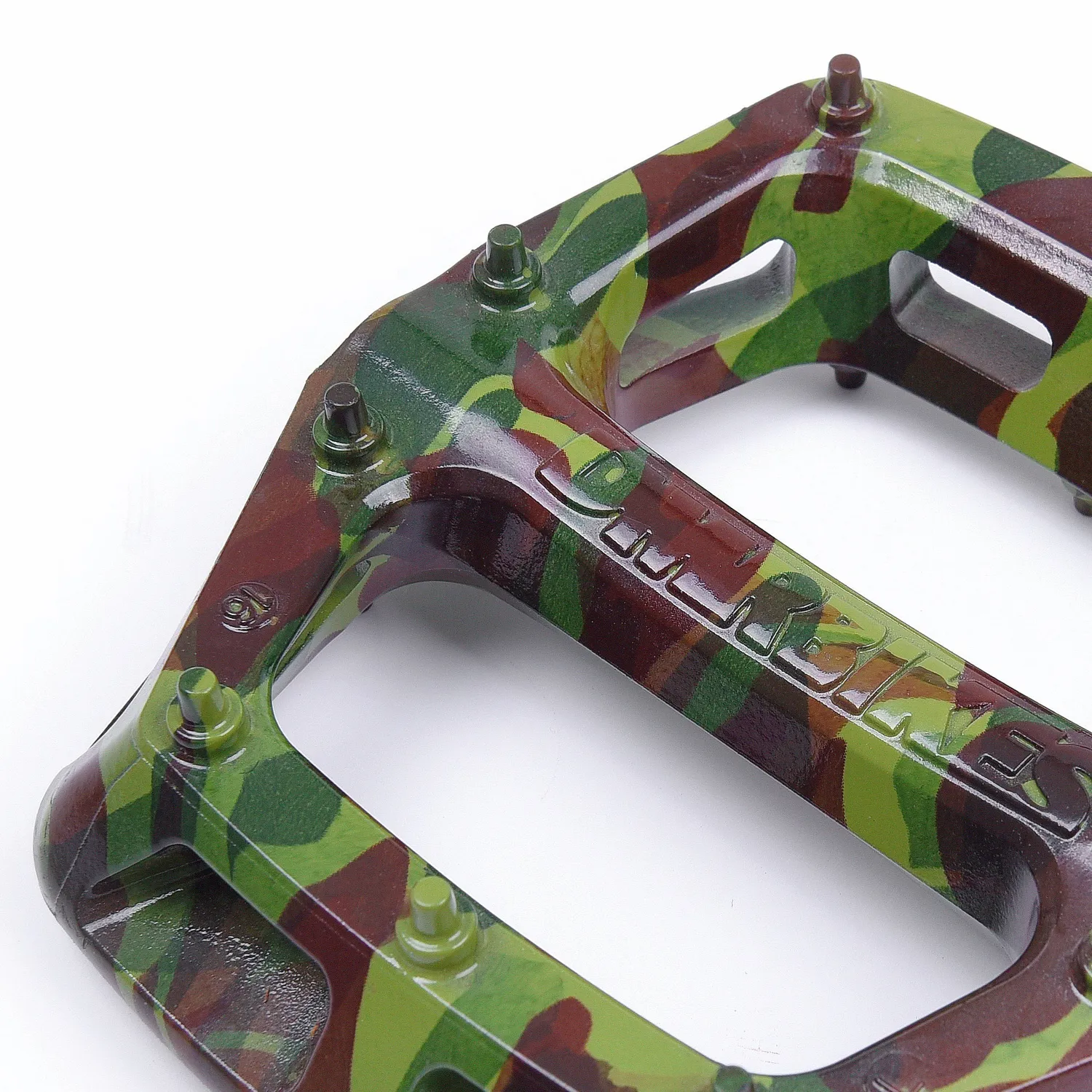 DMR V6 SE flat pedaler grøn nylon