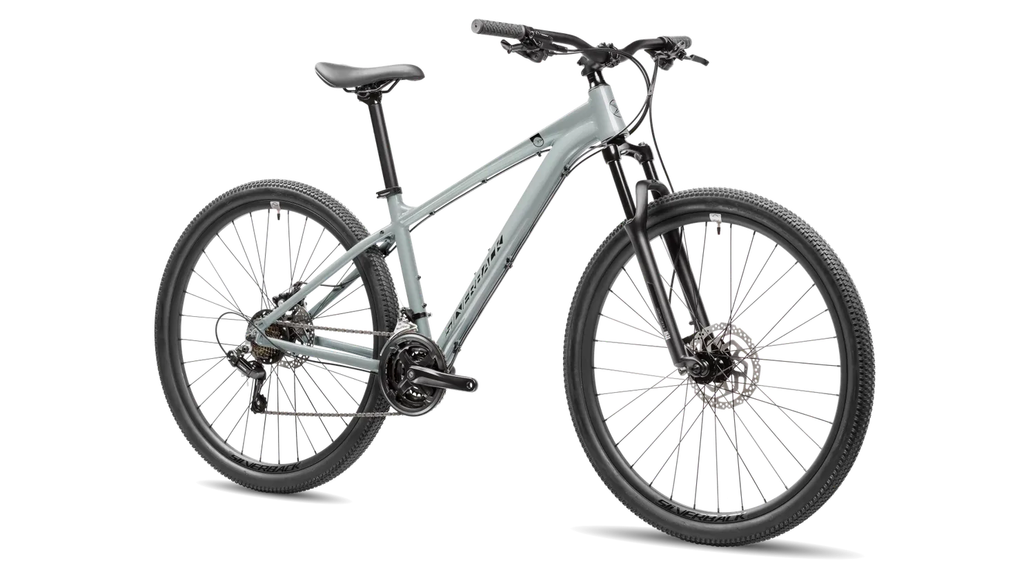 Silverback SE Series 7 MD mountainbike ikon grå 21 gear