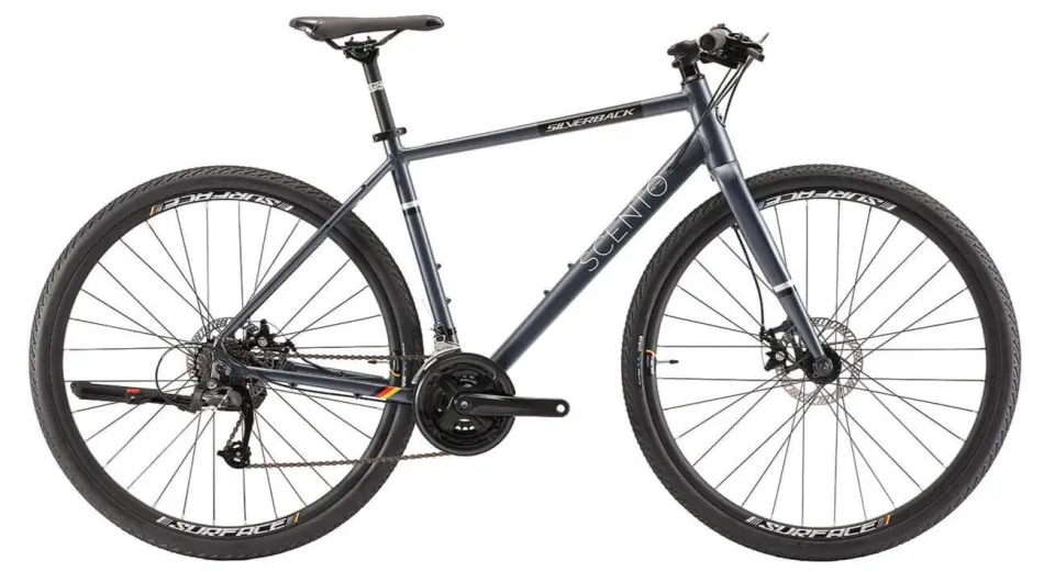 Silverback Scento Metro MD hybridcykel Quantum Grey